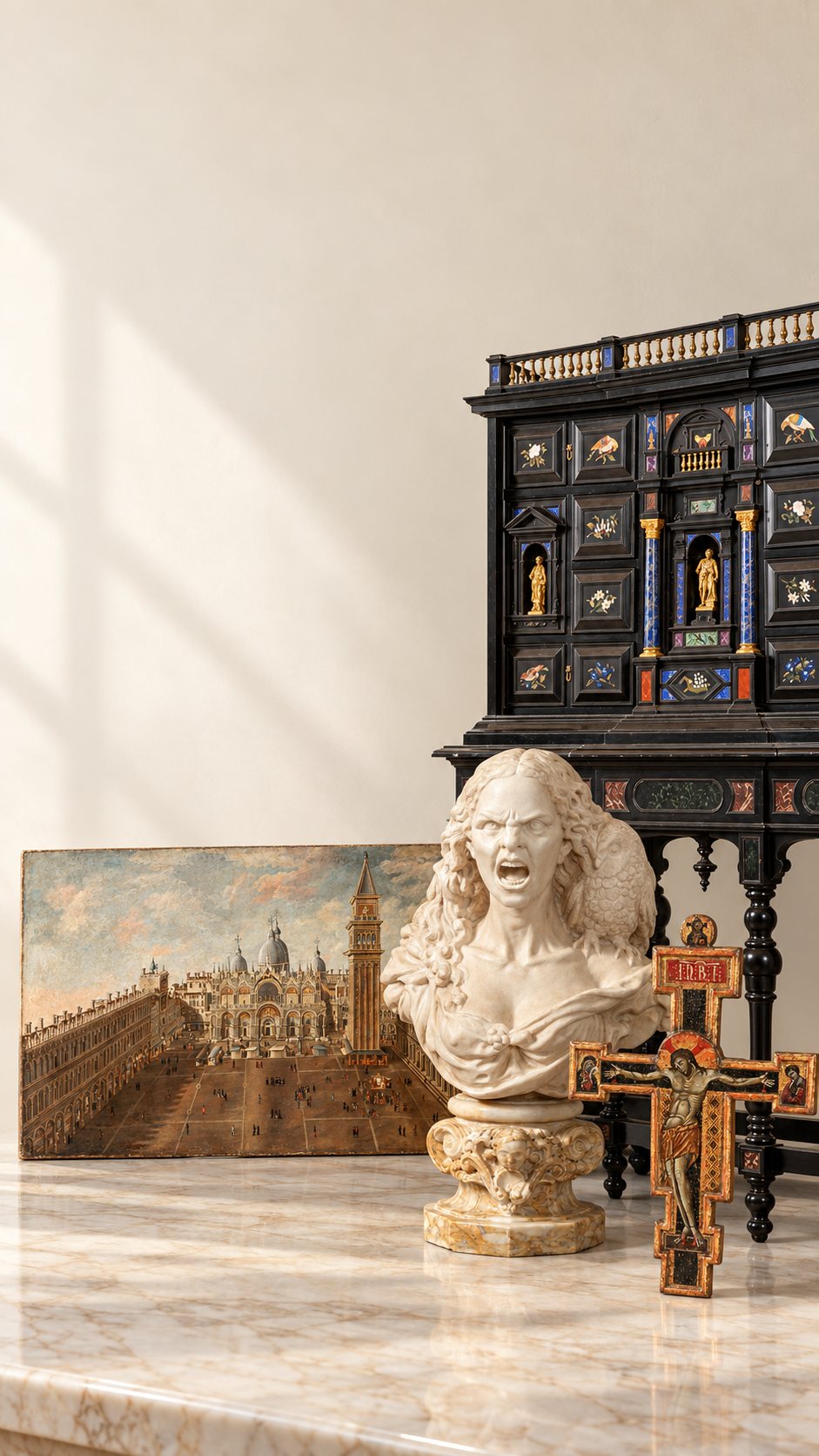 Antiquariato e pittura sec. XIX